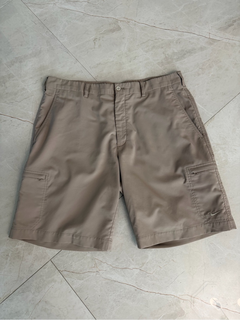 Nike Men's golf Tan Cargo Shorts